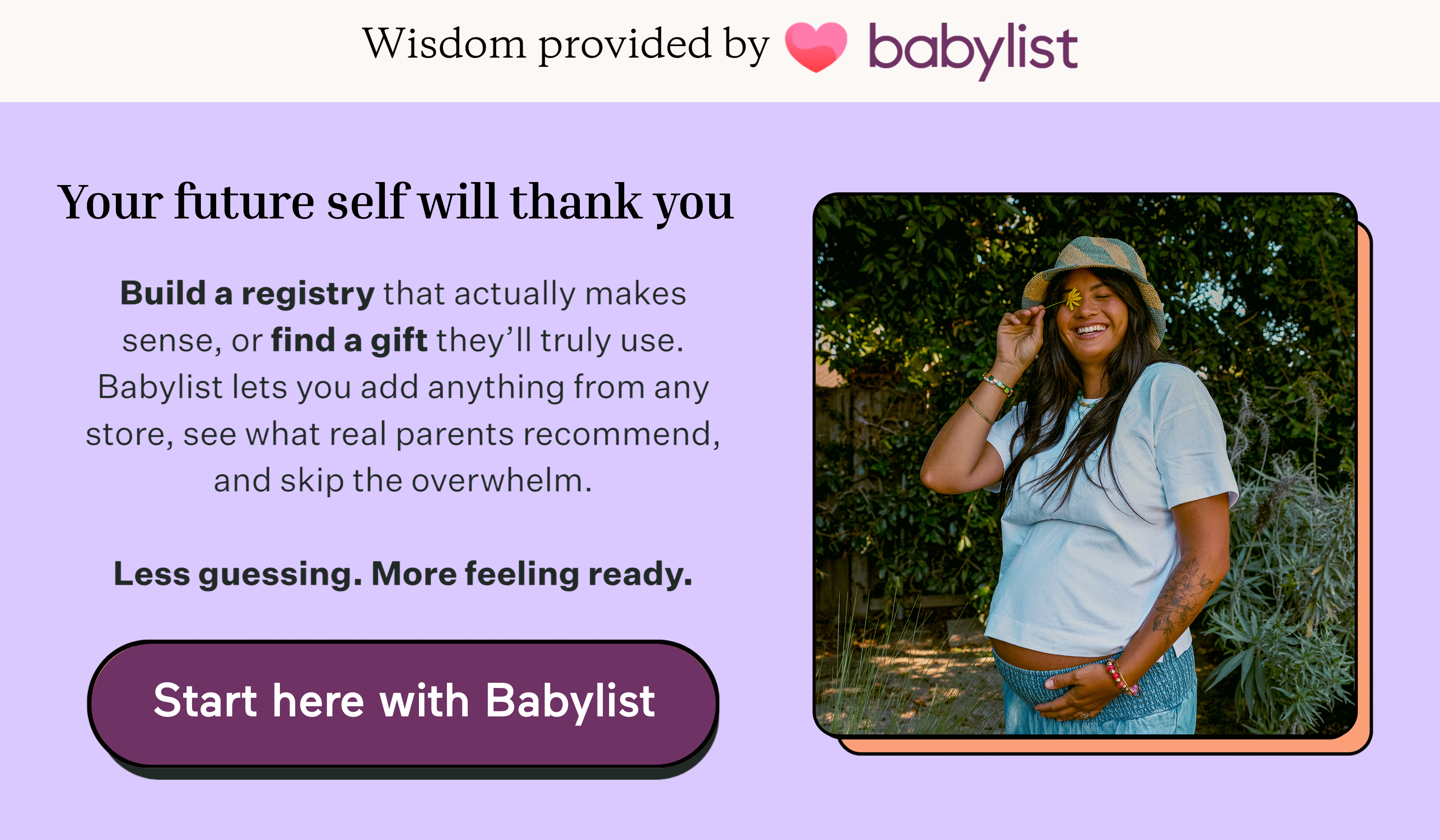 Babylist promotional banner