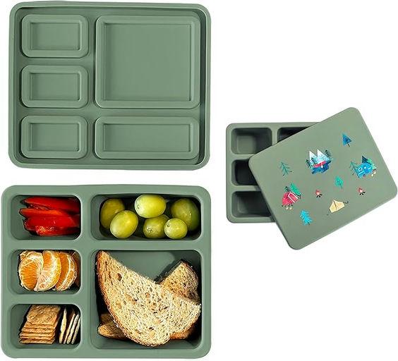 Austin Baby Co Leak-Proof Bento Lunch Box for Kids