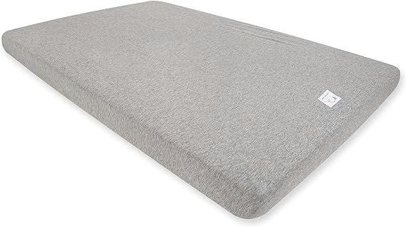 Burt's Bees Baby - Fitted Mini Crib Sheet for Portable Playard or Travel Crib, 100% Organic Cotton