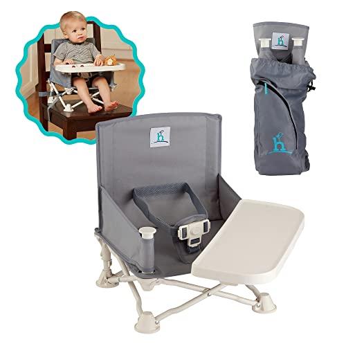 hiccapop OmniBoost Travel Booster Seat with Tray for Baby