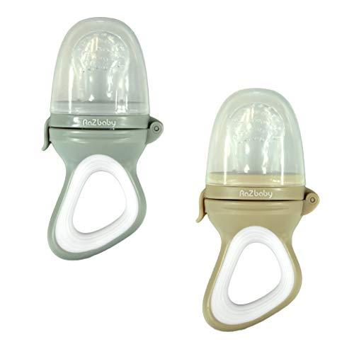 RaZbaby Baby Fruit Feeder/Food Feeder Pacifier, Infant Teething Toy