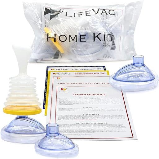 LifeVac Choking Rescue Device for Kids and Adults