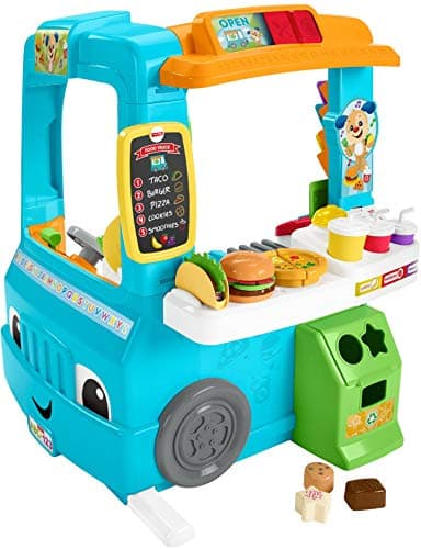 Fisher-Price Laugh & Learn Toddler Learning Toy Servin’ Up Fun Food Truck