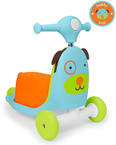 Skip Hop 3-in-1 Baby Activity Push Walker to Toddler Scooter