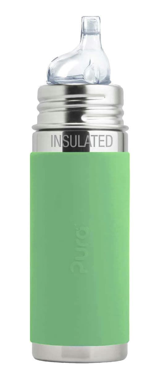 Kiki 9oz Insulated Sippy Bottle Moss