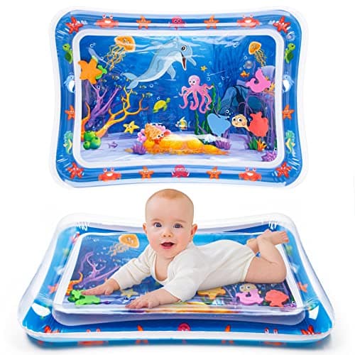 Yeeeasy Tummy Time Water Mat 丨Water Play Mat for Babies Inflatable Tummy Time Water Play Mat