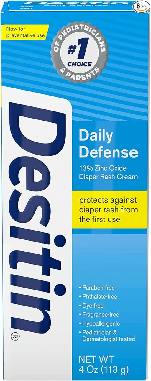 Desitin Daily Defense Baby Diaper Rash Cream