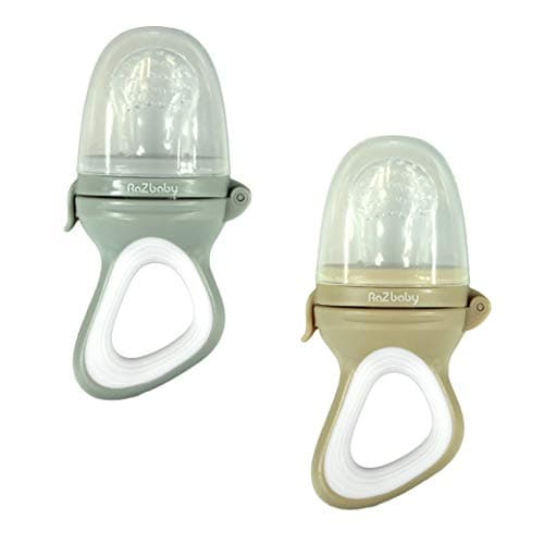 RaZbaby Baby Fruit Feeder/Food Feeder Pacifier, Infant Teething Toy