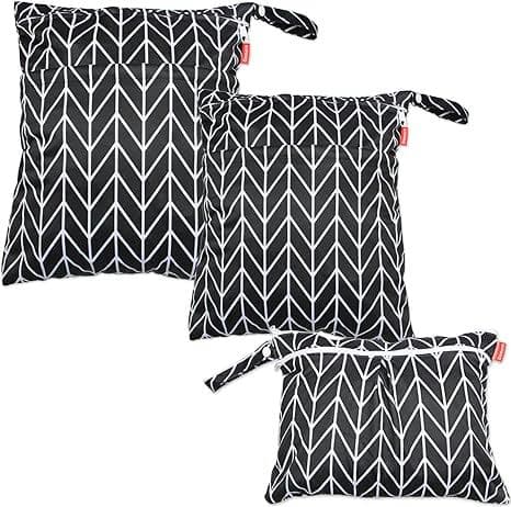 3pcs Travel Wet and Dry Bag with Handle