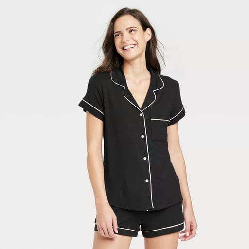 Stars Above Short Sleeve Pajama Set