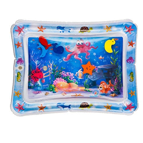 Splashin' kids Inflatable Tummy time Premium Water Mat