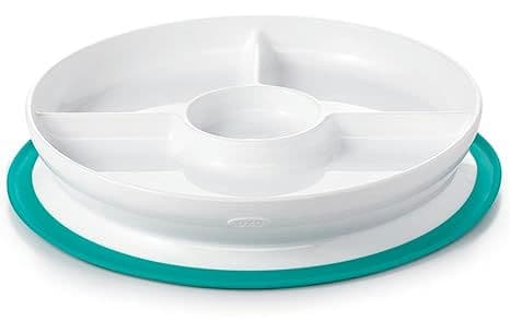 OXO Tot Stick & Stay Suction Divided Plate