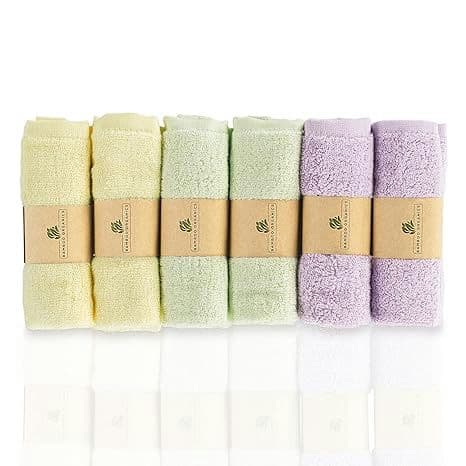 Bamboo Organics Best 100% Viscone from Bamboo Baby Washcloths Soft Baby Wipes