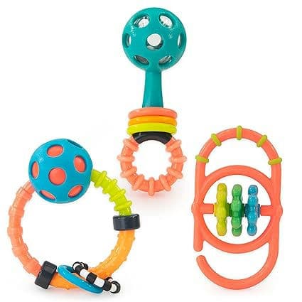Sassy My First Rattles Newborn Gift Set