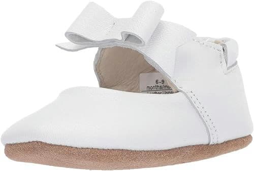 Baby-Girl's Ankle Strap Mary Jane First Kicks Crib Shoe