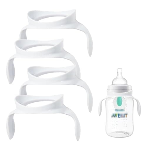 Baby Bottle Handles for Philips Avent Anti-Colic and AirFree Vent Baby Bottles, Compatible Avent Bottle Holder