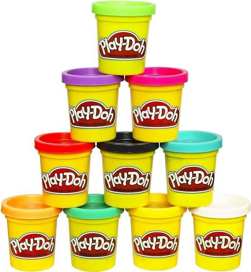 Play Doh Modeling Compound 10-Pack Case of Colors, Non-Toxic