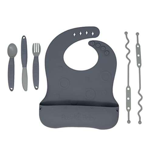 BUSY BABY Silicone Baby Bib Bundle