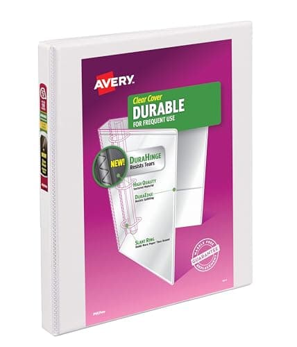 Avery Durable View 3 Ring Binder 1/2 Inch