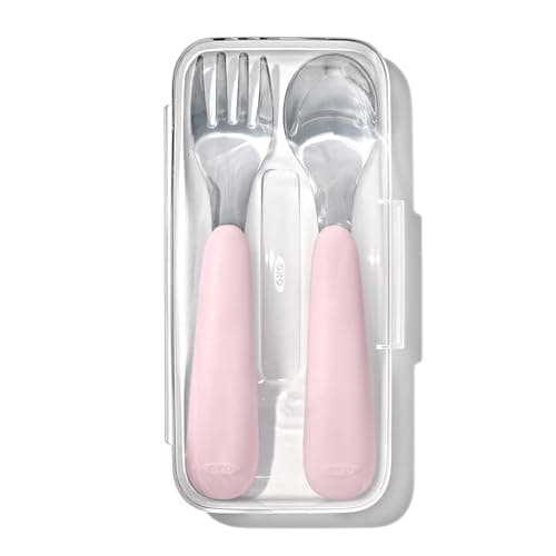 OXO Tot On-The-Go Fork and Spoon Set