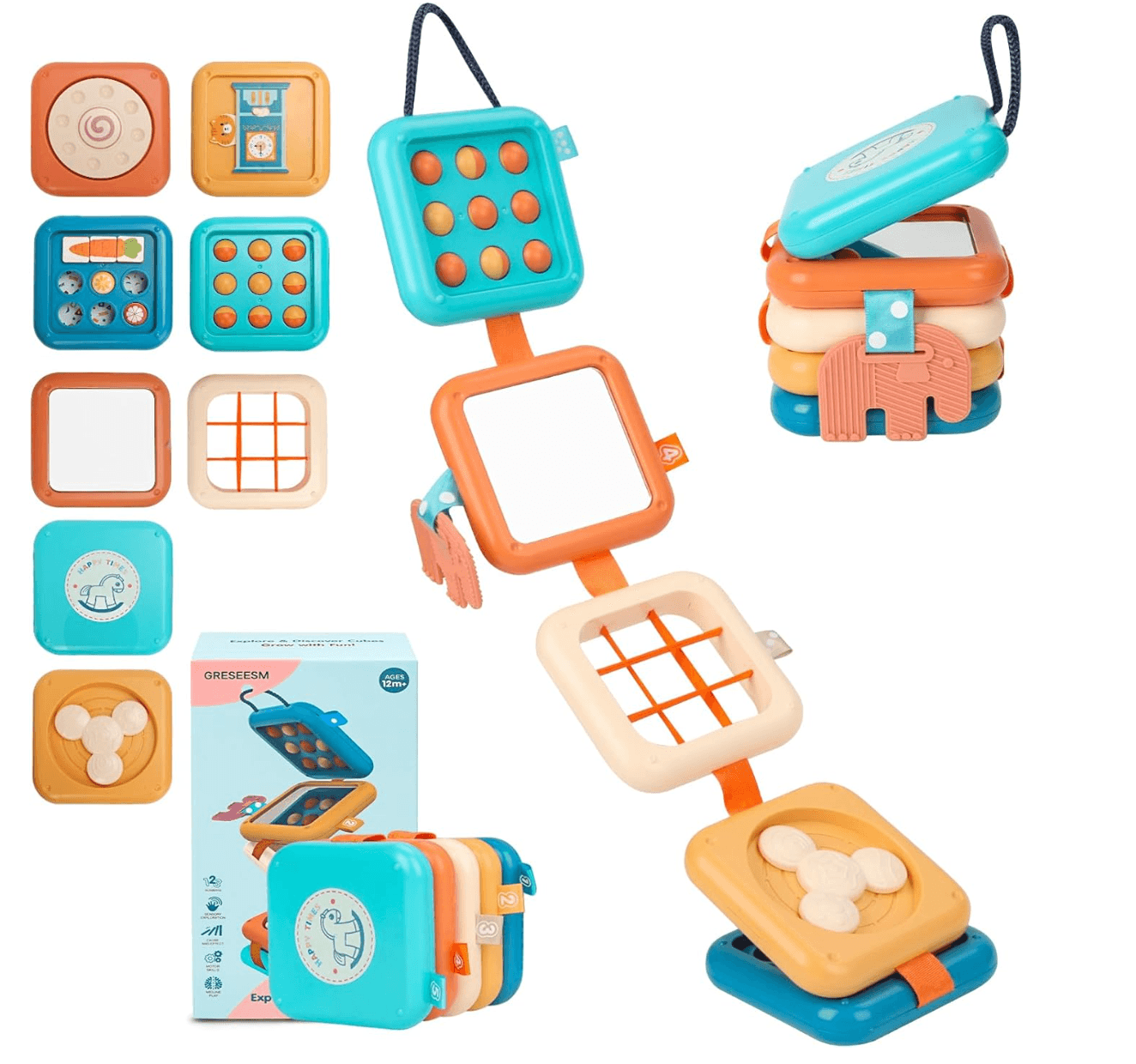 Montessori Toddler Busy Board Toy Gift Set